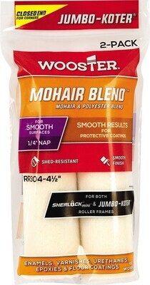 Wooster 4 1/2" mohair blend 2 pack