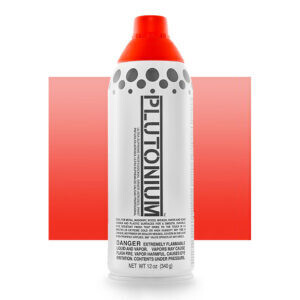 Plutonium spray stop light -  red translucent