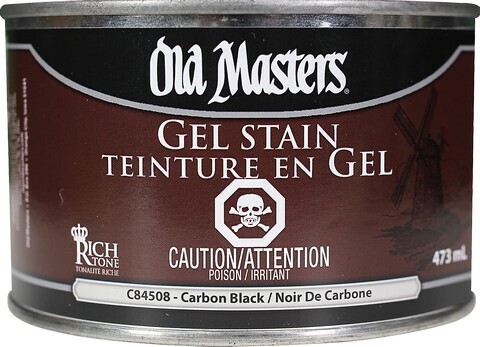 Old Master's Gel Stain Carbon Black