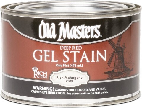 Old Master's Gel Stain Rich Mahogany