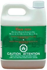 Circa 1850 Boiled Linseed oil - quart