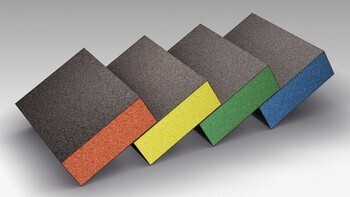 Sia Sponge Block 1"  Medium- Orange