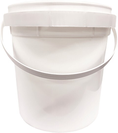 Gallon  Plastic Pail -  White