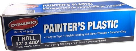 Dynamic Painter's Plastic 12' x 400'
