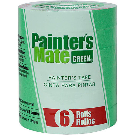 Painter's Mate Green Tape 24mm/1" 6 pack