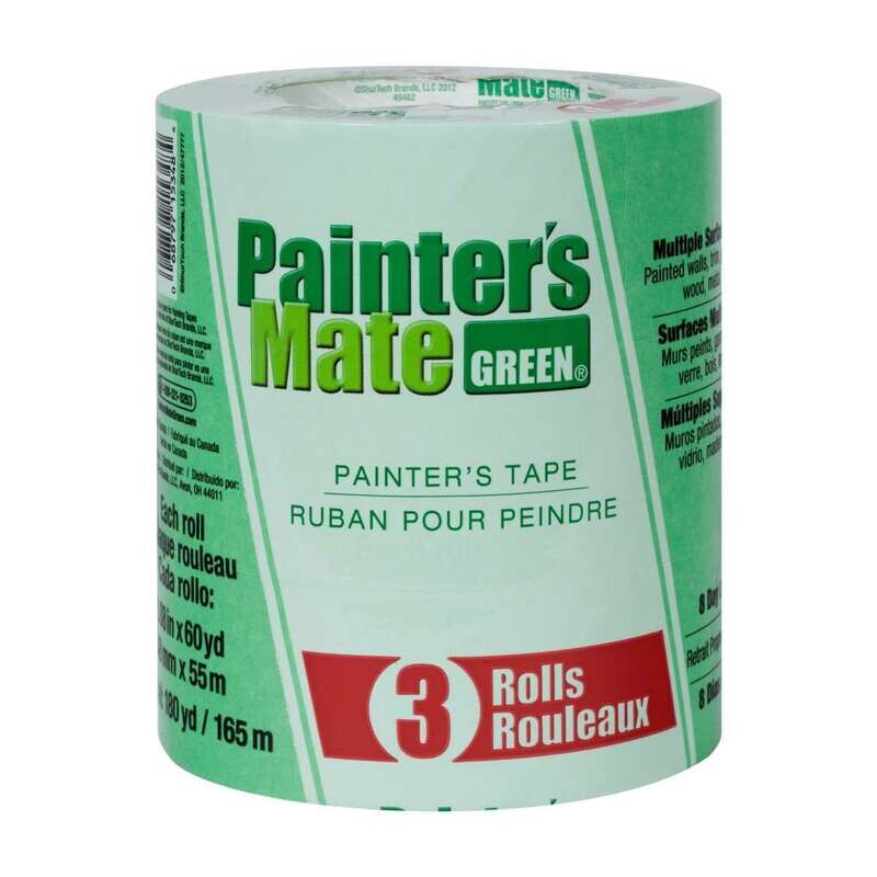Painter's Mate  Green Tape 48mm/2" -3 Pk