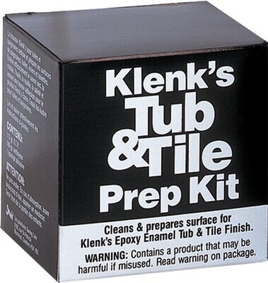 Klenk's Tub & Tile Prep Kit