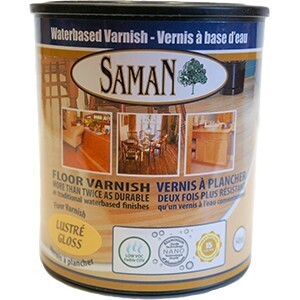 SamaN Waterbased Varnish Gloss - Quart
