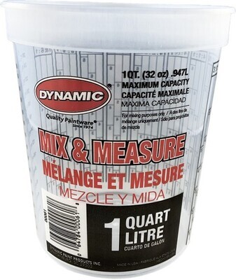 Dynamic Quart Mixing Container