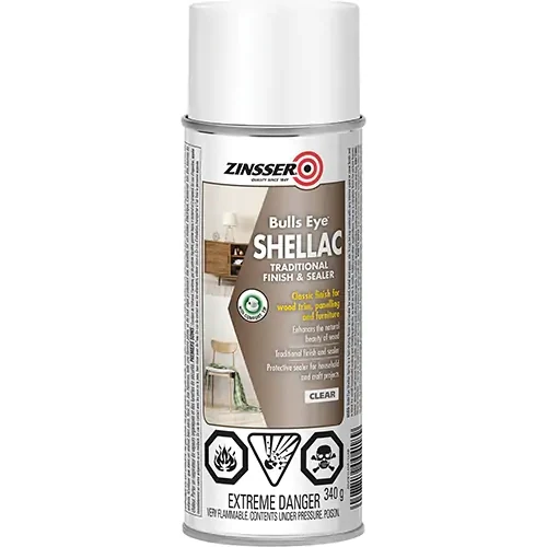 Zinsser Clear Shellac Spray - 340G