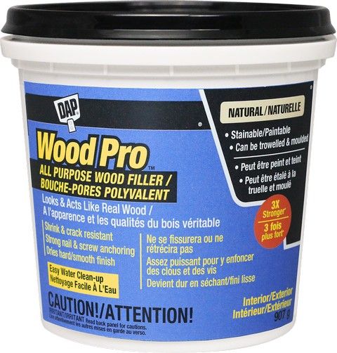 DAP WoodPro Latex Wood Filler - Natural 32oz