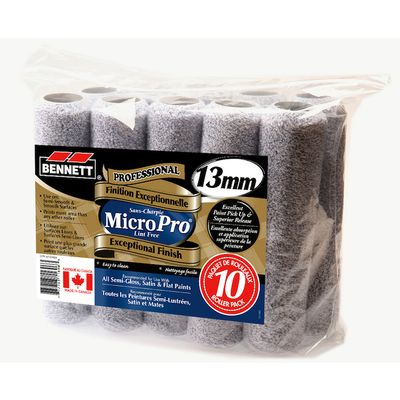 Bennett Micro Pro Roller Sleeve 13mm - 10 Pack