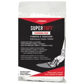 Trimaco SuperTuff Staining Pad with Gloves