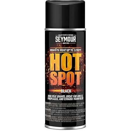 Seymour Hot Spot High Heat Black Spray