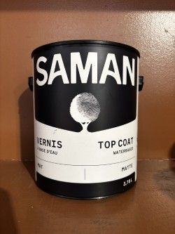 Saman Waterbased Top Coat Matte - Gallon Saman Waterbased Top Coat Matte - Gallon