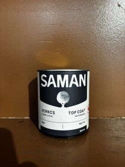 Saman Waterbased Top Coat Matte - Quart Saman Waterbased Top Coat Matte - Quart