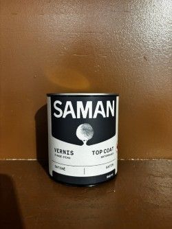 Saman Waterbased Top Coat Satin - Quart