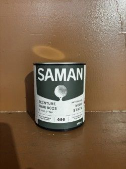 Saman Waterbased Wood Stain - Tint Base - Quart Saman Waterbased Wood Stain - Tint Base - Quart