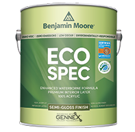 Benjamin Moore Eco Spec Paint - Semi-Gloss