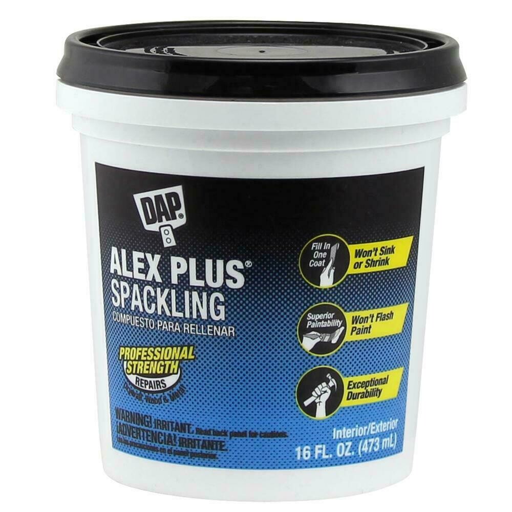 Dap Alex Plus Spackle 237ml Dap Alex Plus Spackle 237ml