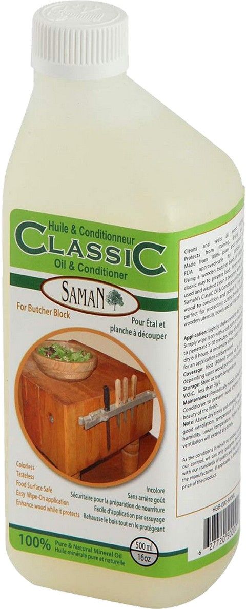 Saman Butcher Block Oil & Conditioner