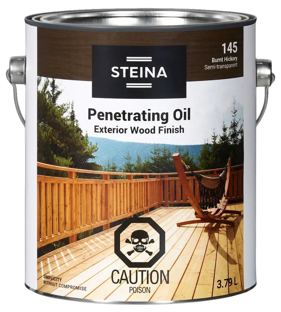 Steina Ext. Wood Stain - Burnt Hickory Steina Ext. Wood Stain - Burnt Hickory