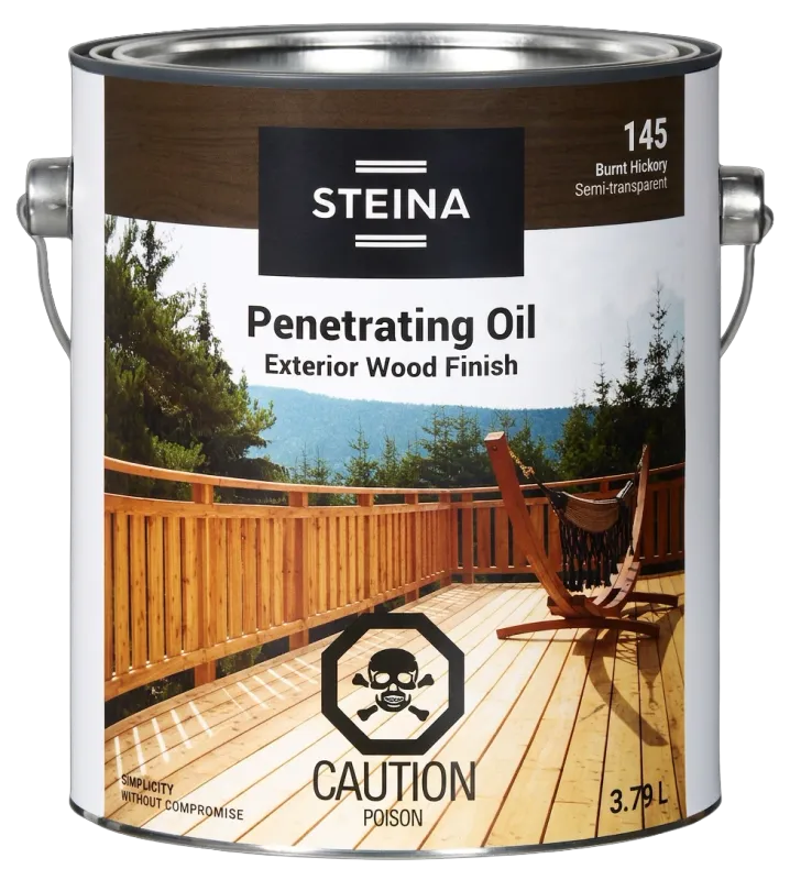 Steina Ext. Wood Stain - Burnt Hickory