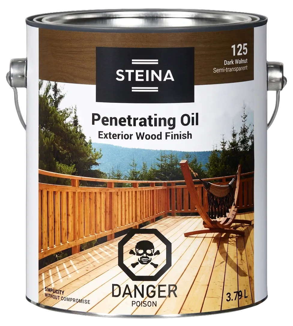 Steina Ext. Wood Stain - Dark Walnut