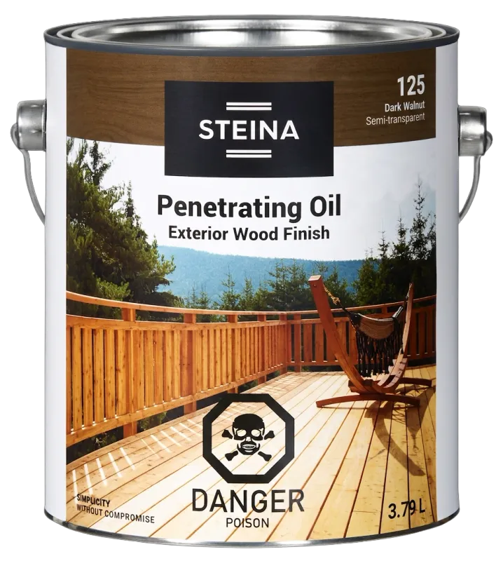 Steina Ext. Wood Stain - Dark Walnut