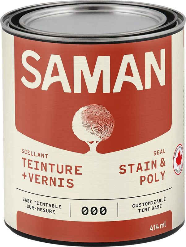 Saman Seal, Stain & Poly - Tint Base - Quart