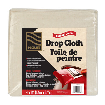 Nour  Drop Cloth 4'x12'