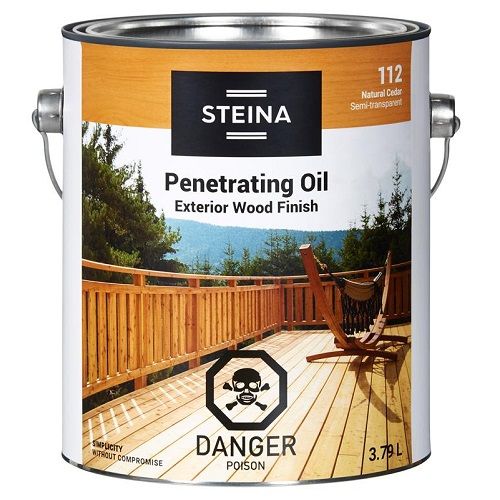 Steina Ext. Wood Stain - Natural Cedar Steina Ext. Wood Stain - Natural Cedar