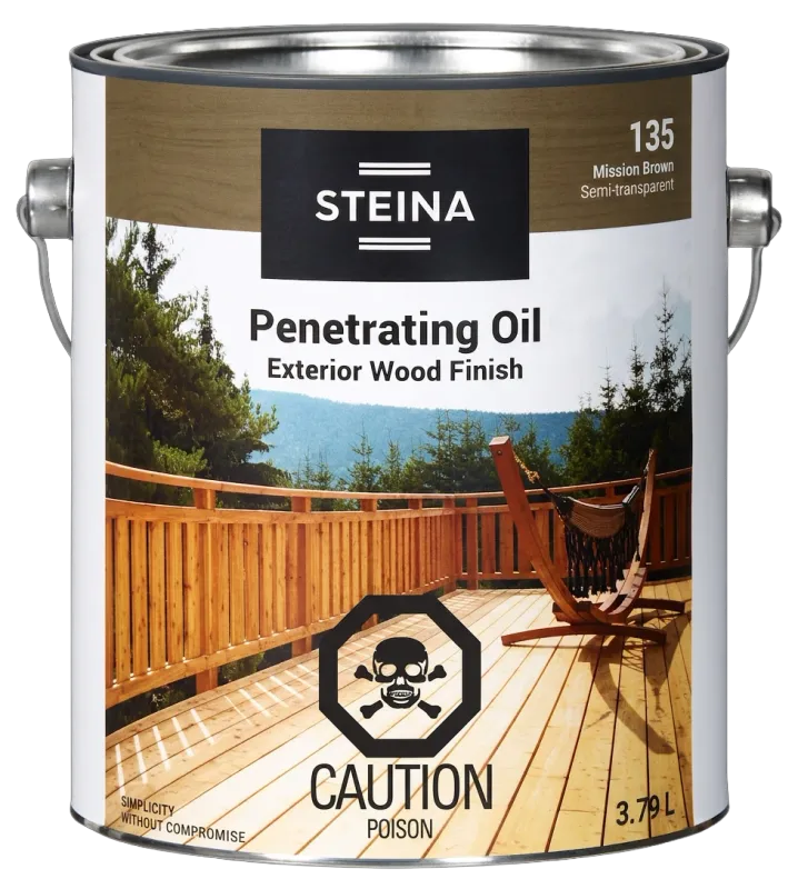 Steina Ext. Wood Stain - Mission Brown