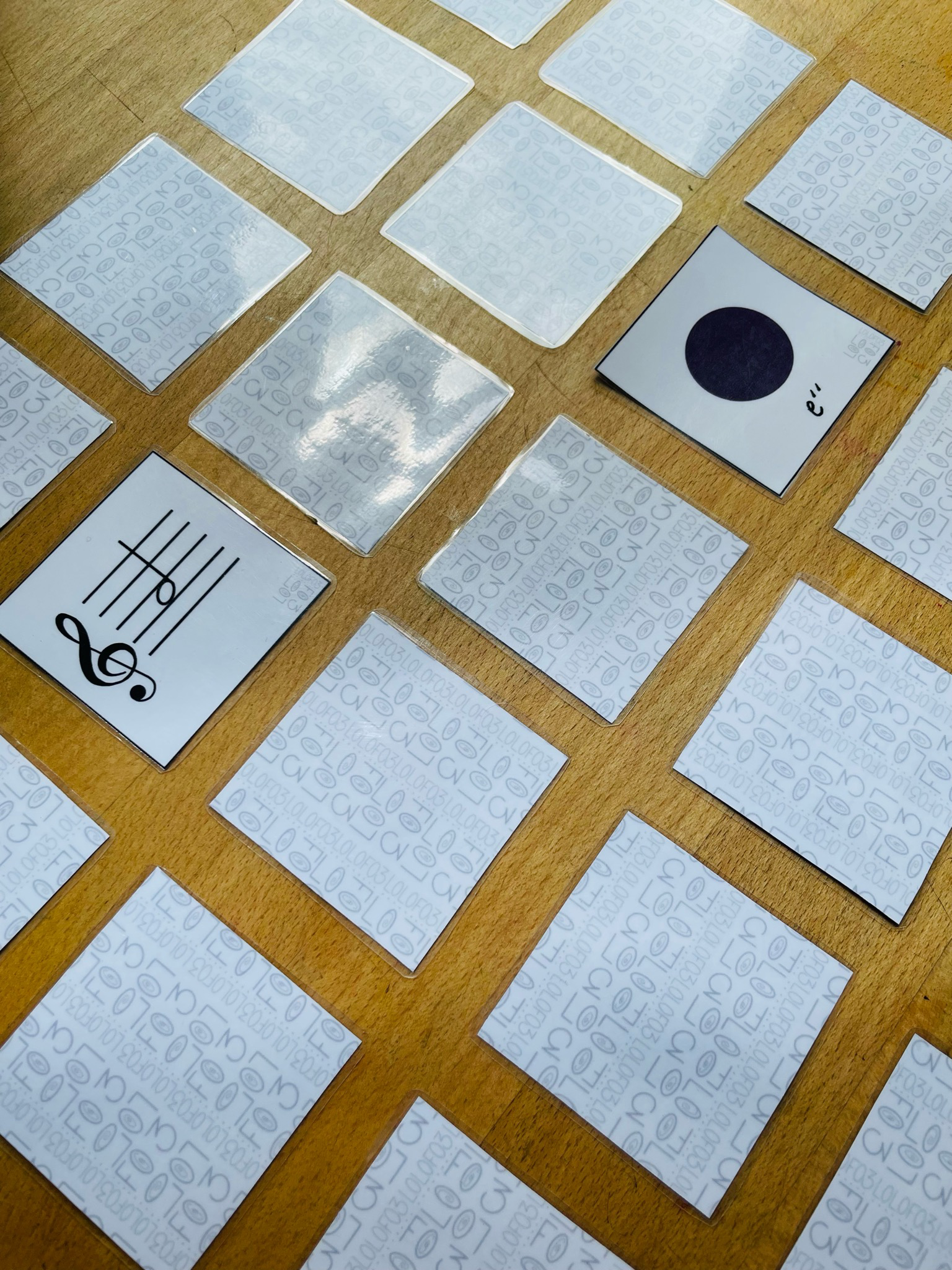 Noten Karten,  Paare finden - Download inkl. Arbeitsblättern