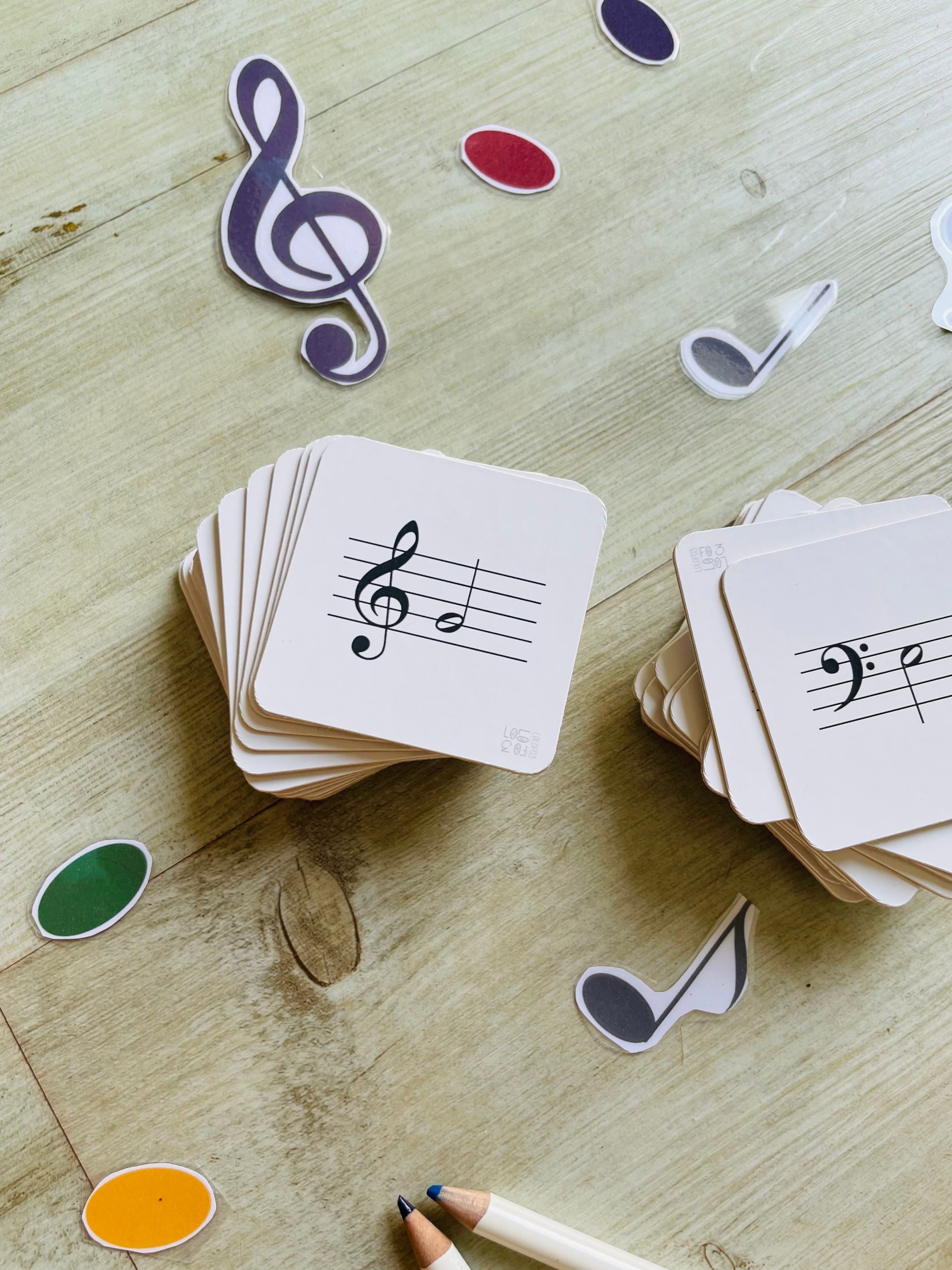 Noten lernen leicht gemacht! Musik Memory - Violin-&Bassschlüssel (24 ...