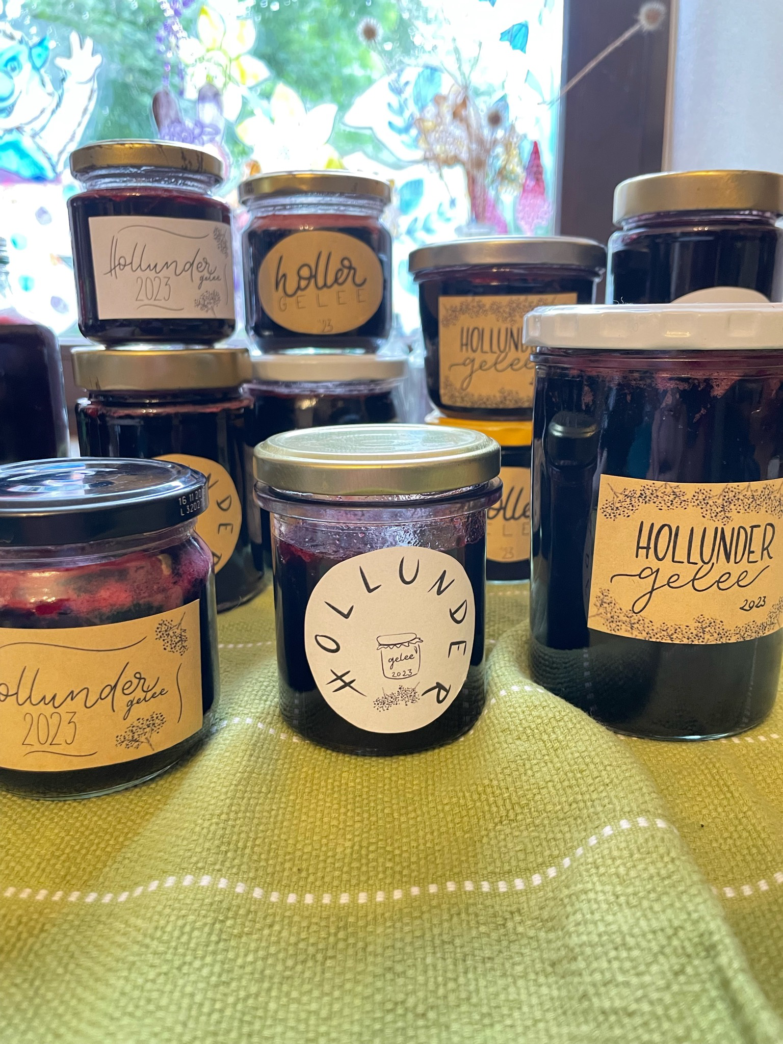 Etiketten zum selber drucken - Hollergelee