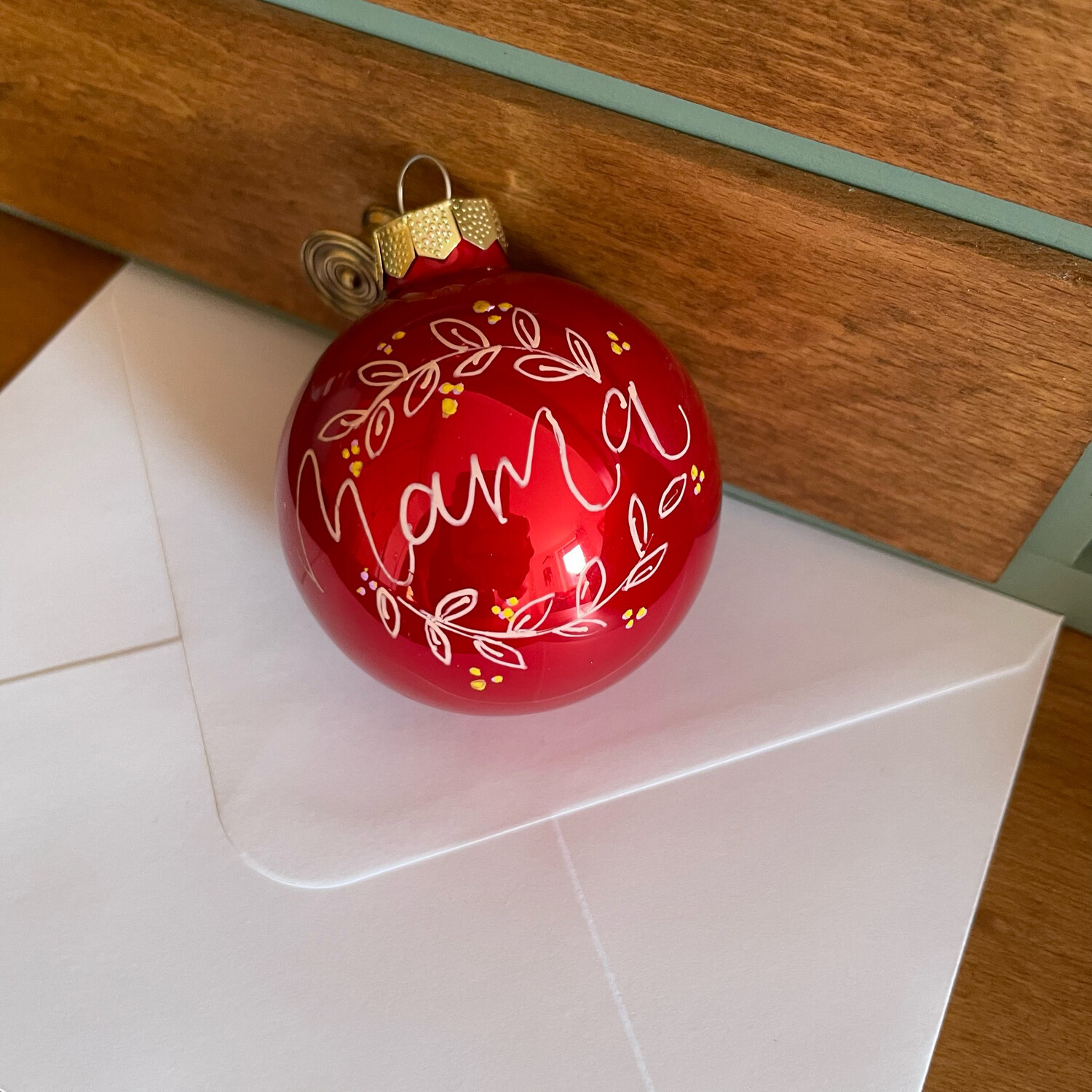 Christbaumkugel Personalisiert - 8cm