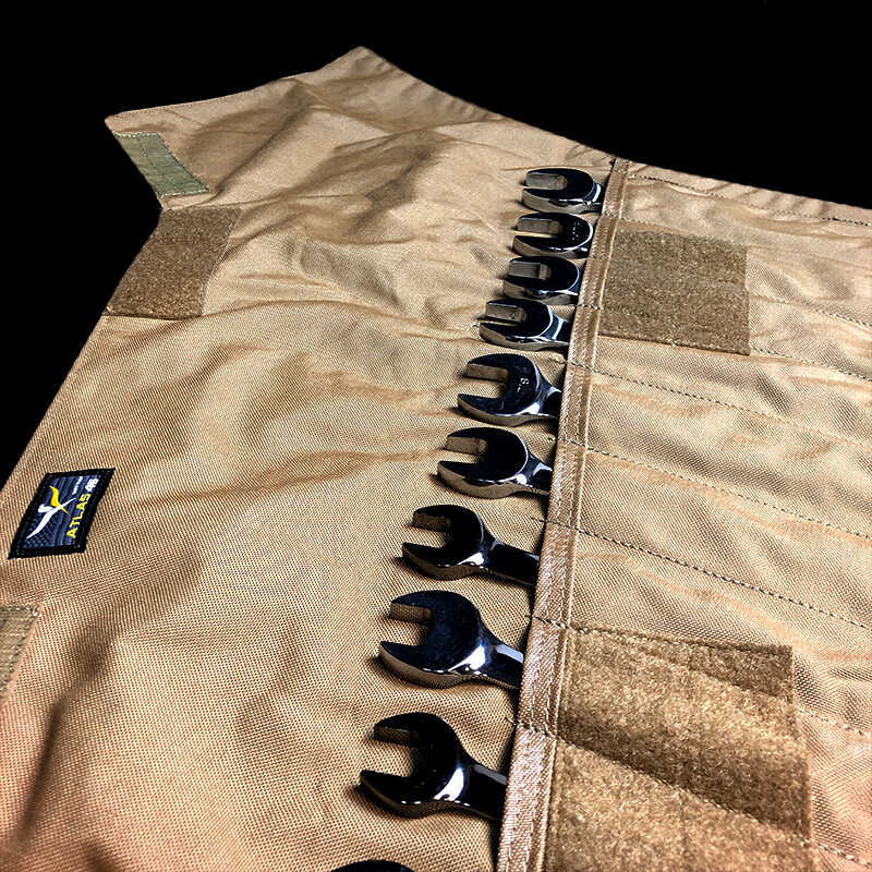 Wrench Roll Pouch - 20 Slot, Color: Coyote
