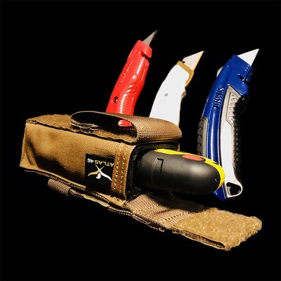 Utility Knife Pouch with 2" 26lb pull force magnet