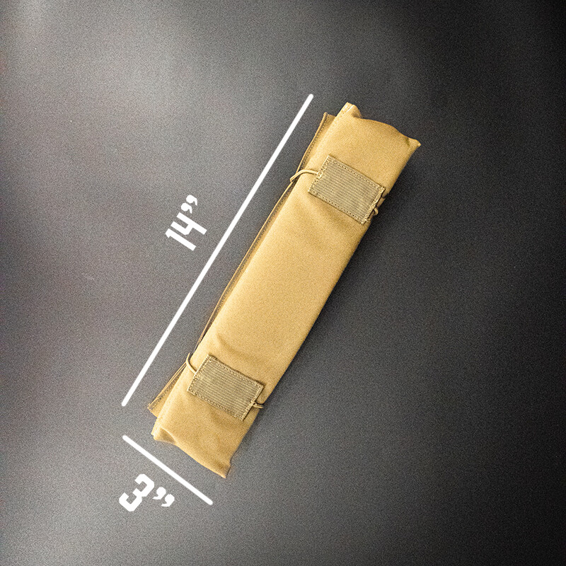 Foldable Poron® Kneeling Pad, Color: Coyote, Size: Mini - 14 x 10.25