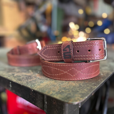 1.5-inch Industrial Leather Belt