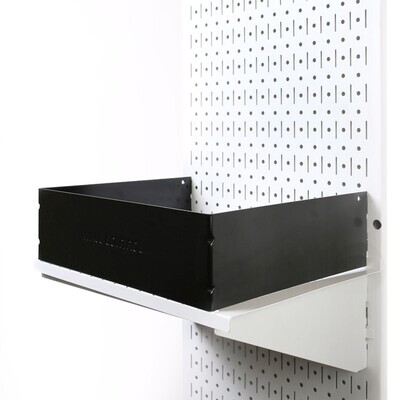 Wall Control- 12" Deep Shelf Guard and Wall Containment Stabilizing Bracket