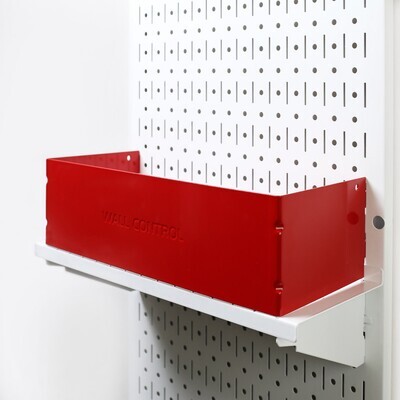 Wall Control- 6" Deep Shelf Guard and Wall Containment Stabilizing Bracket
