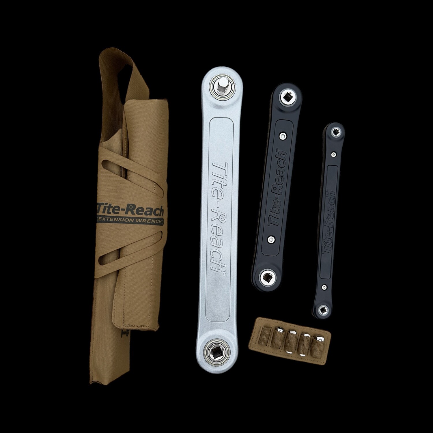 Tite-Reach™ Tool Roll, Pro Pack, Options: Tite-Reach Extension Wrench Pro Pack + Roll