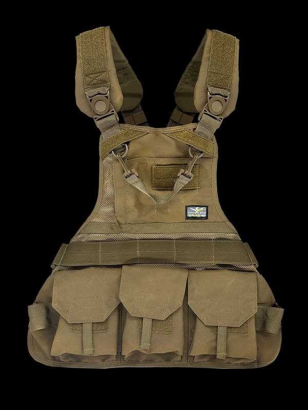JourneyMESH™ Chest Rig with Cargo Pockets V2