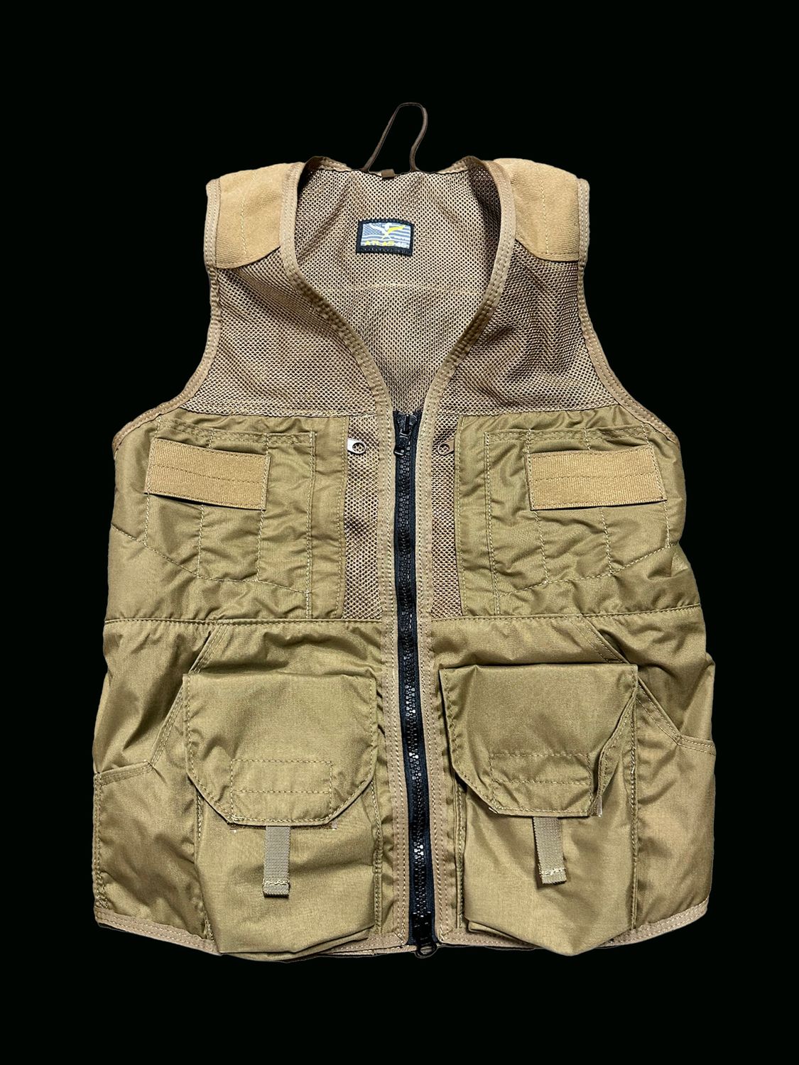 Mens Fashion Tooling Vest Men Streetwear Cargo Vest Hip Hop