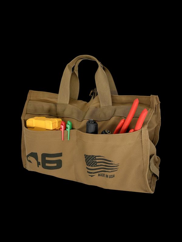 Quick Tool Bag with Removable Kneeling Pad