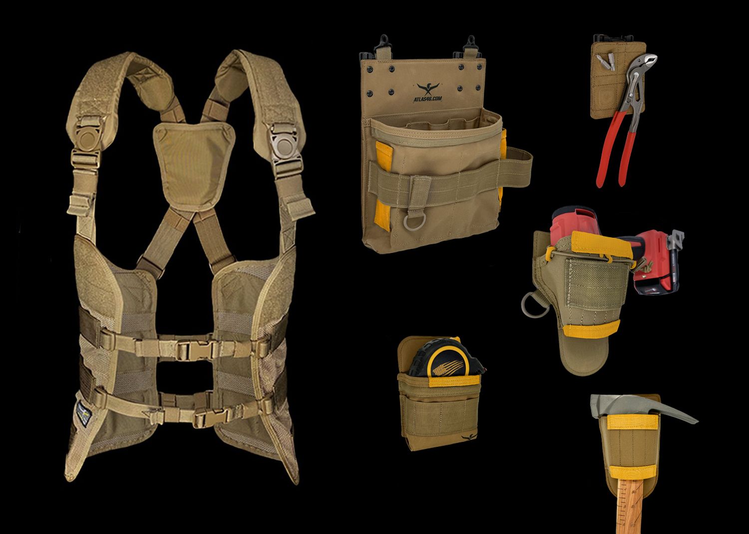 Stratos Open Core Tool Vest（ATLAS46）（Atlas 46 - Heavy