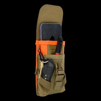AIMS™ Flapped Mobile Phone Pouch ROTATE/QUICK RELEASE