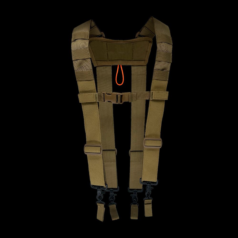 Heavy Duty Comfort Suspenders™ V3, Color: Coyote